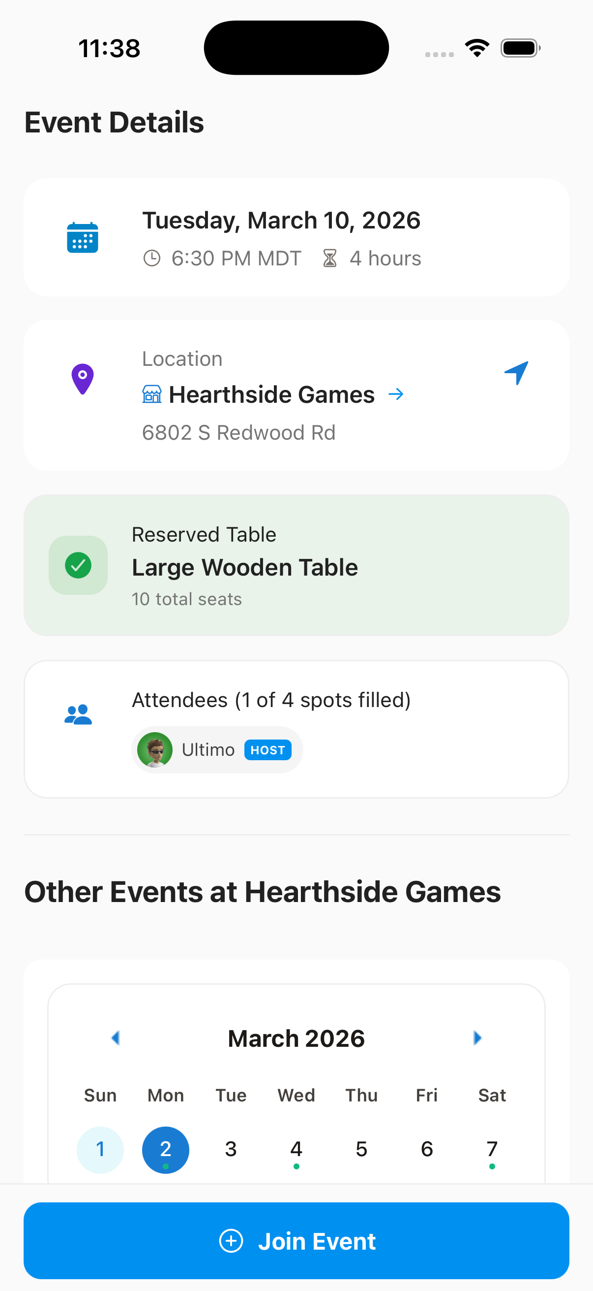 Manage RSVPs and attendees
